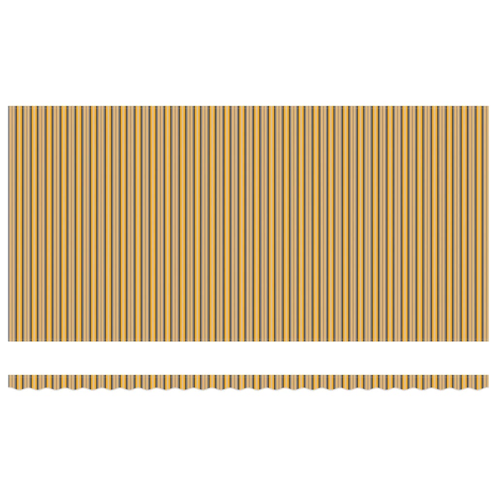 Povlačivi tende Šareni 600 × 350 cm Poliester i aluminij