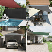 Jedro za sjenilo od sunca boje taupe 2x2x2 m 100% poliester oxford