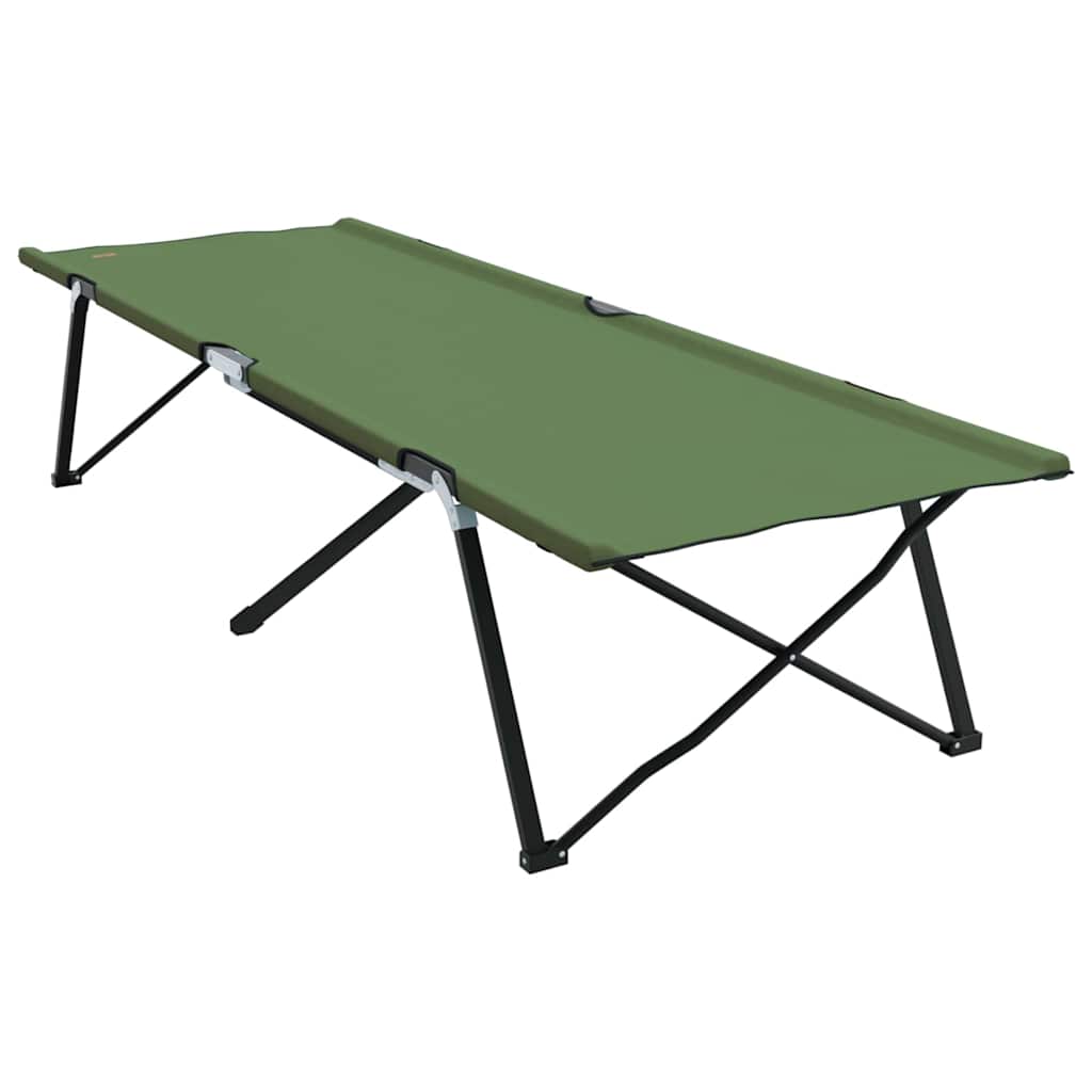 Sklopivi kamperski krevet Zelena 206 x 76 x 74 cm