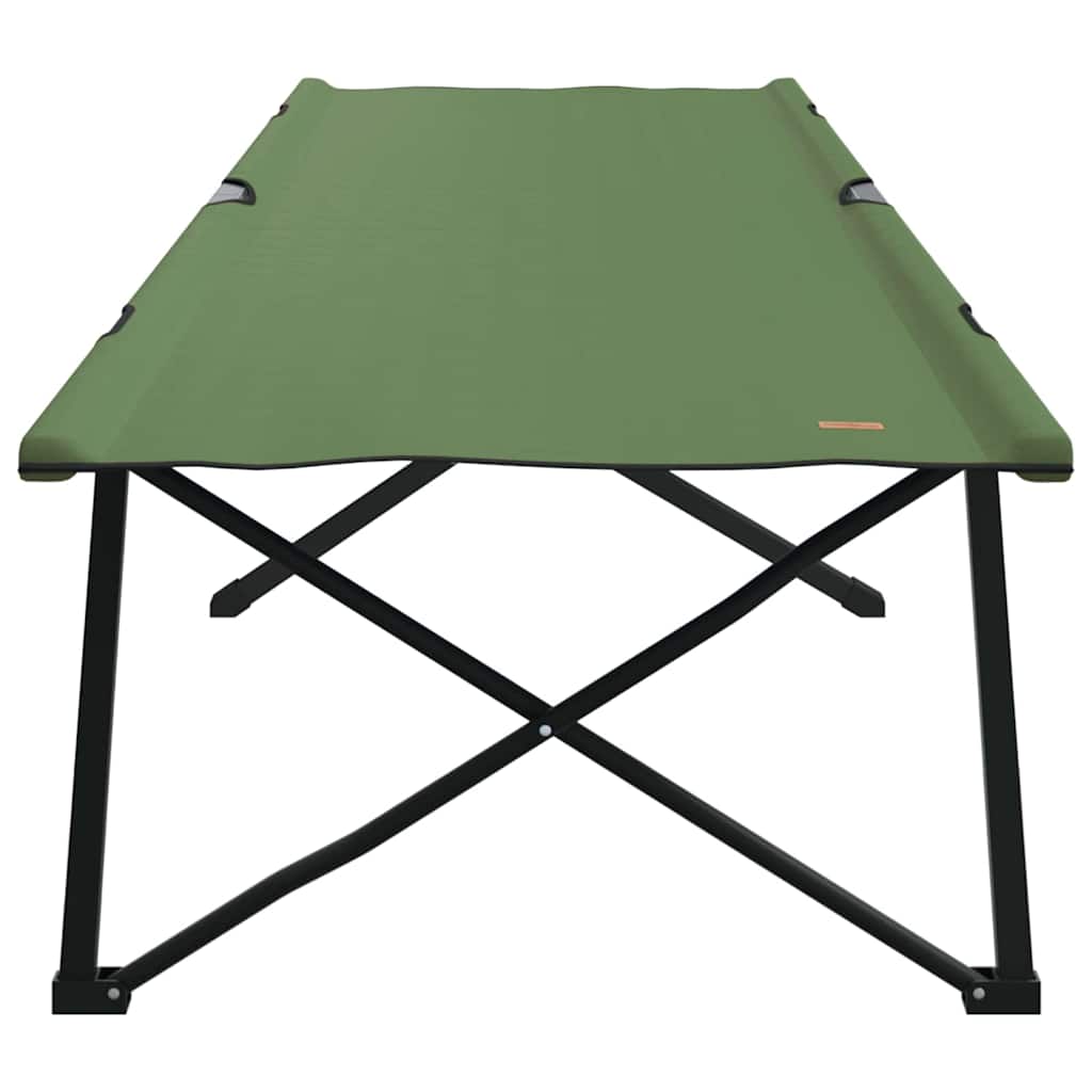 Sklopivi kamperski krevet Zelena 206 x 76 x 74 cm