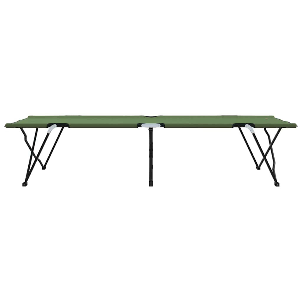 Sklopivi kamperski krevet Zelena 206 x 76 x 74 cm