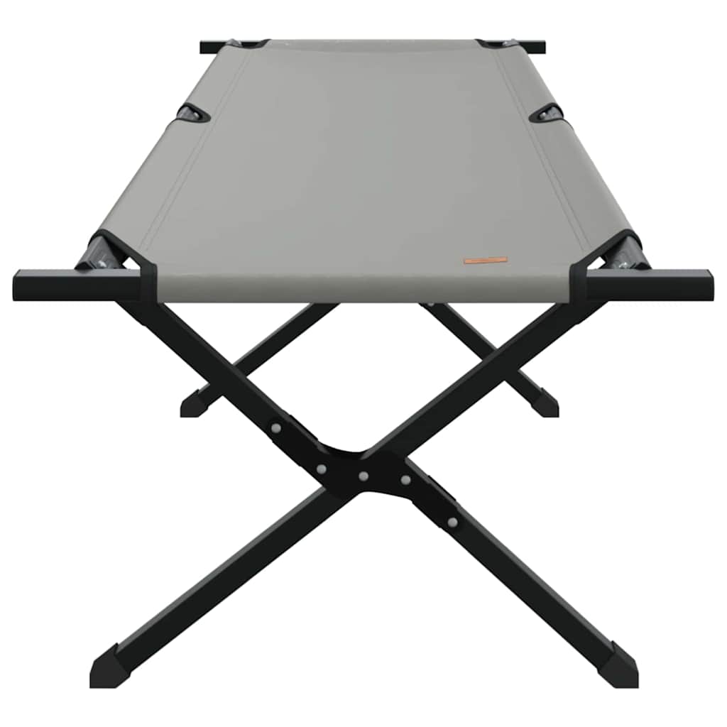 Sklopivi kamperski krevet 2 pcs Siva 193 x 69 x 45 cm