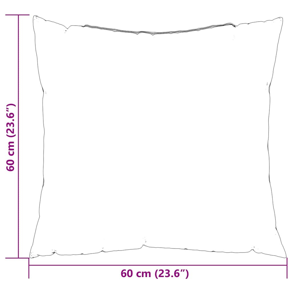 Jastuci za sofu 4 kom. jarko zeleni 60x60 cm tkanina