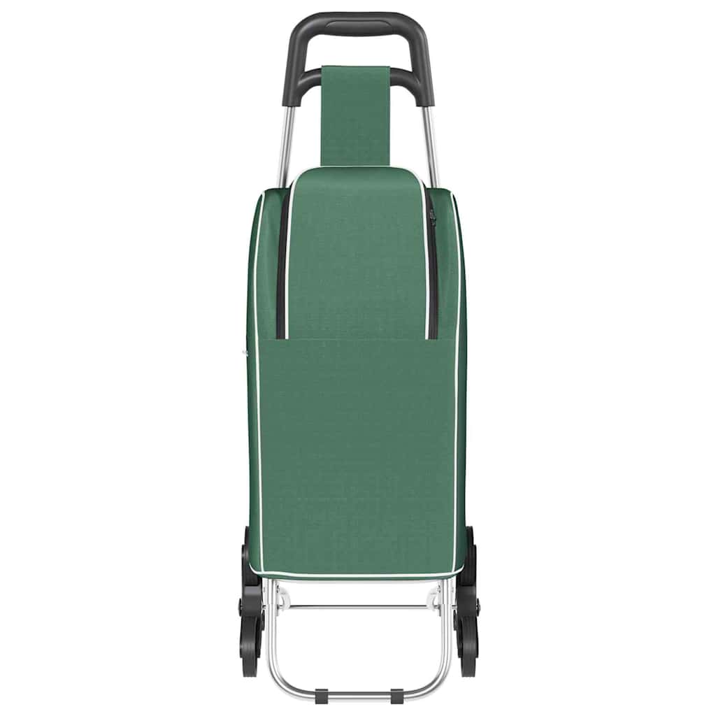 Kolica za kupovinu Zelena 39,5 x 33 x 93 cm Oxford tkanina
