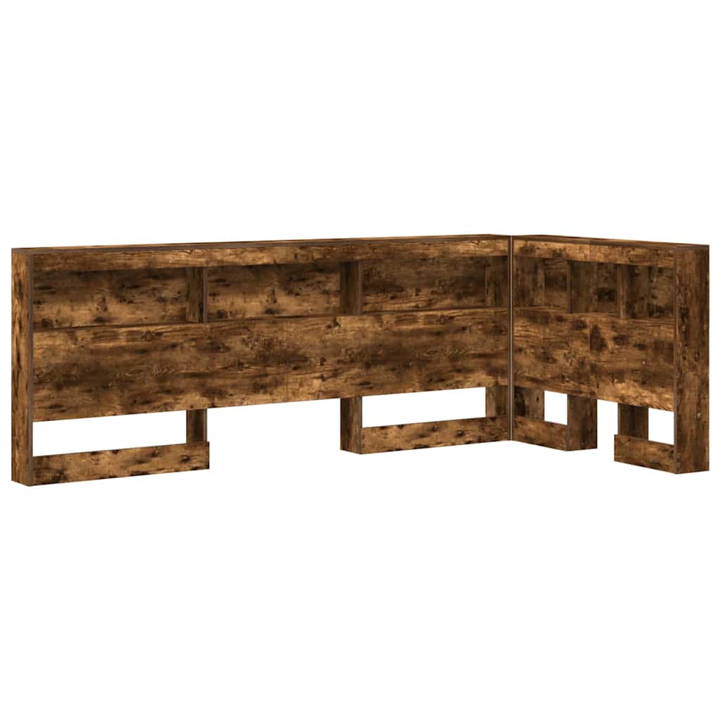 Skladišno uzglavlje Dimljeni hrast 100 cm Konstruirano drvo