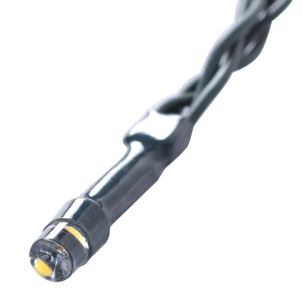 Umjetne kugle od šimšira s LED svjetlima 2 kom zelene 45 cm