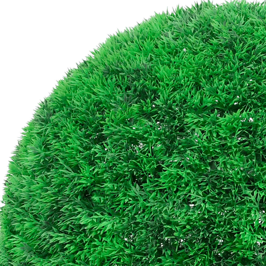 Umjetne kugle od šimšira s LED svjetlima 2 kom zelene 45 cm