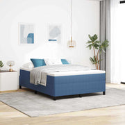 Krevet s opruga kutije Plava 140 x 190 cm Kordura tekstil