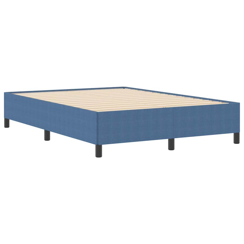 Krevet s opruga kutije Plava 140 x 190 cm Kordura tekstil