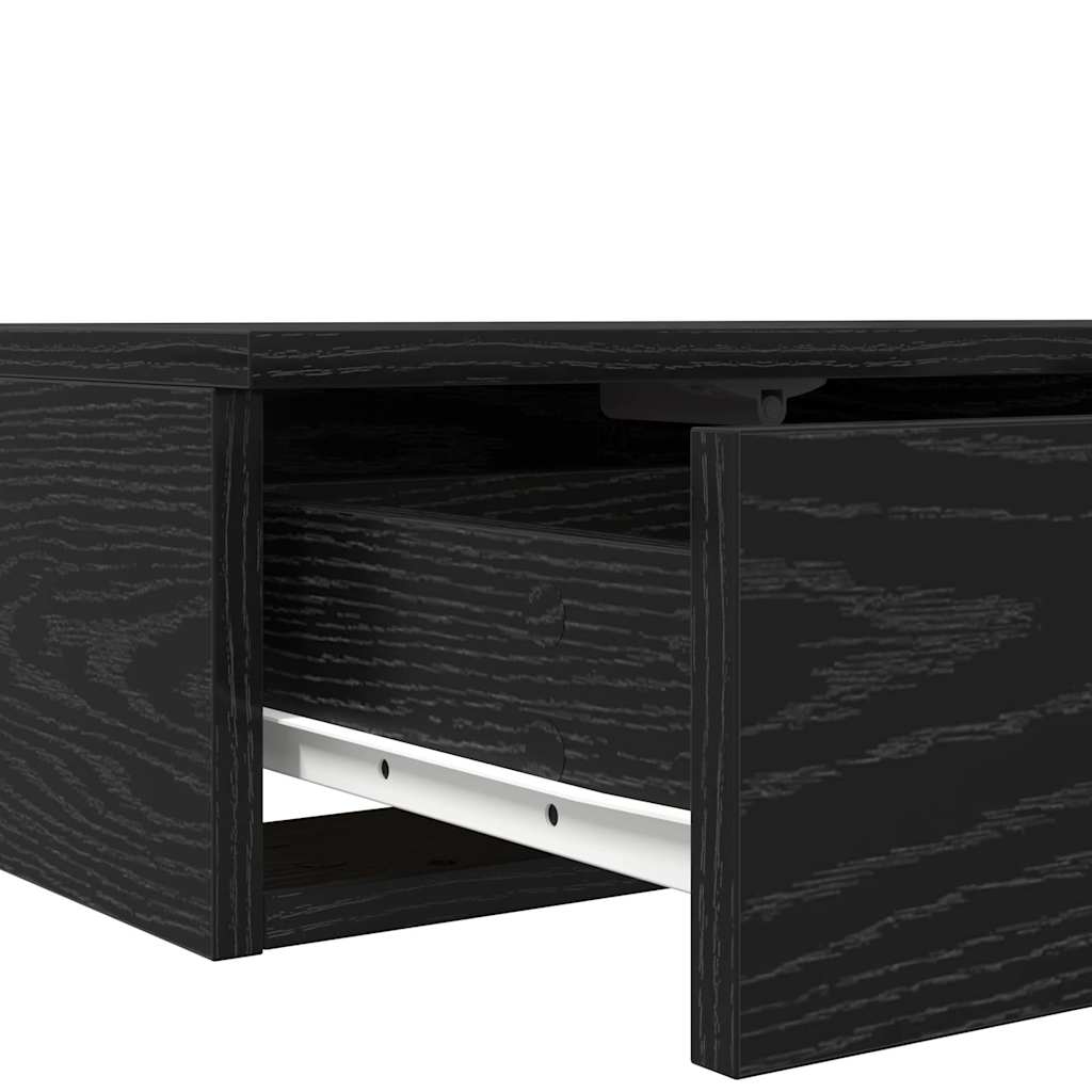 Ladice za krevet s ladicama Crni hrast 160 x 36,5 x 16,5 cm