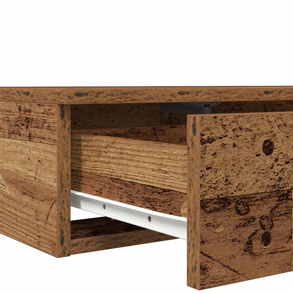 Ladice za krevet s ladicama Staro drvo 160 x 36,5 x 16,5 cm