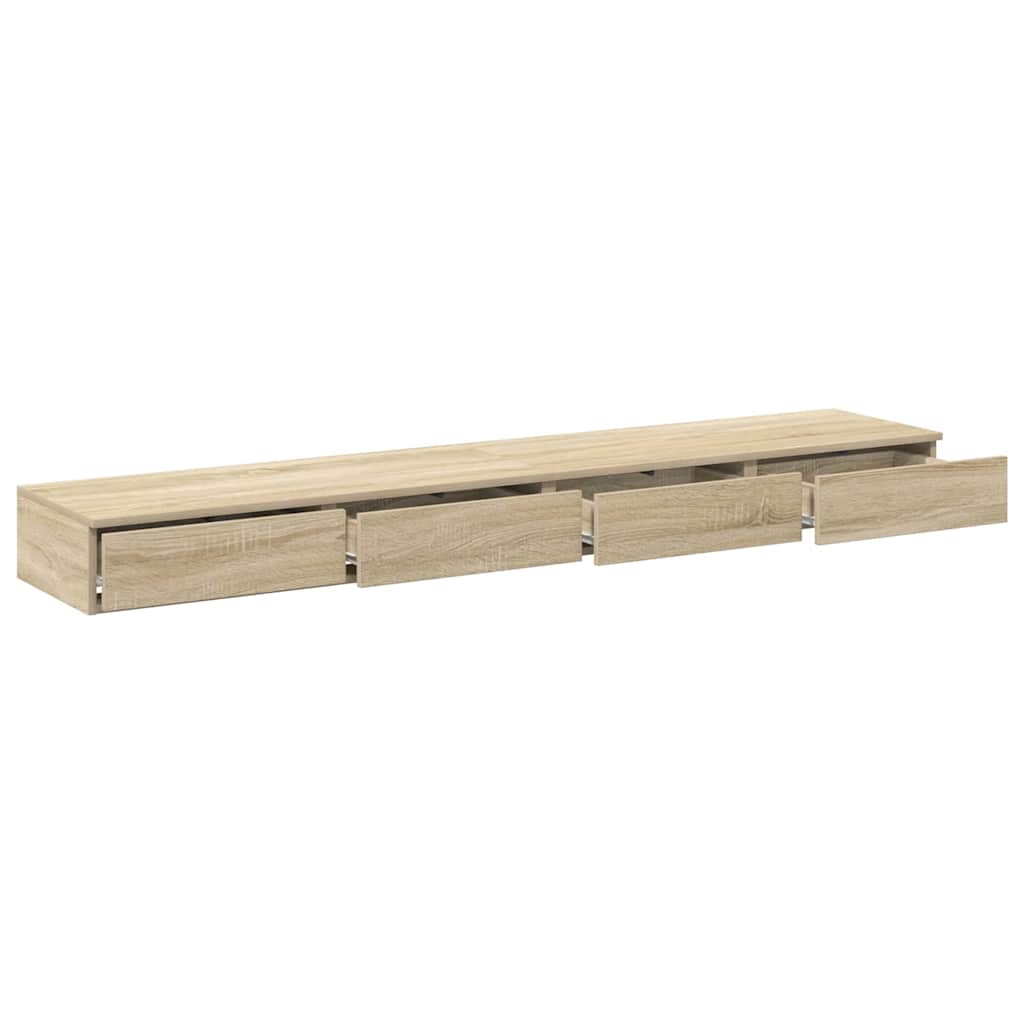 Ladice za krevet s ladicama Sonoma hrast 180 x 36,5 x 16,5 cm