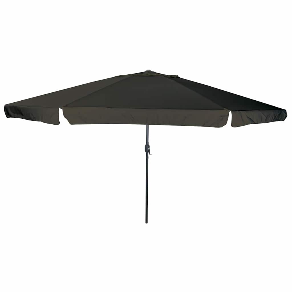 Vrtni suncobran Crna 394 x 394 x 248 cm Poliester i čelik