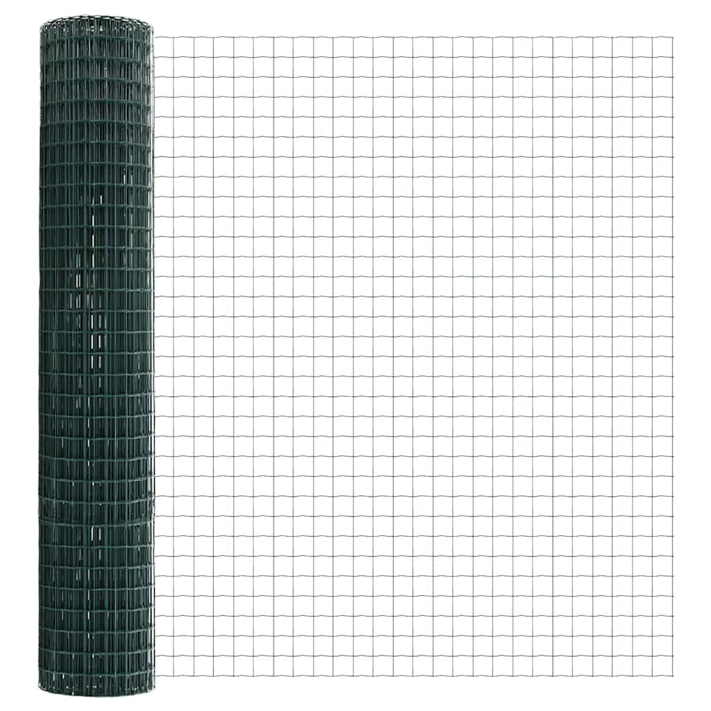 Zavarena žičana ograda 10 x 1,5 m (Š x V) Čelik premazan PVC-om