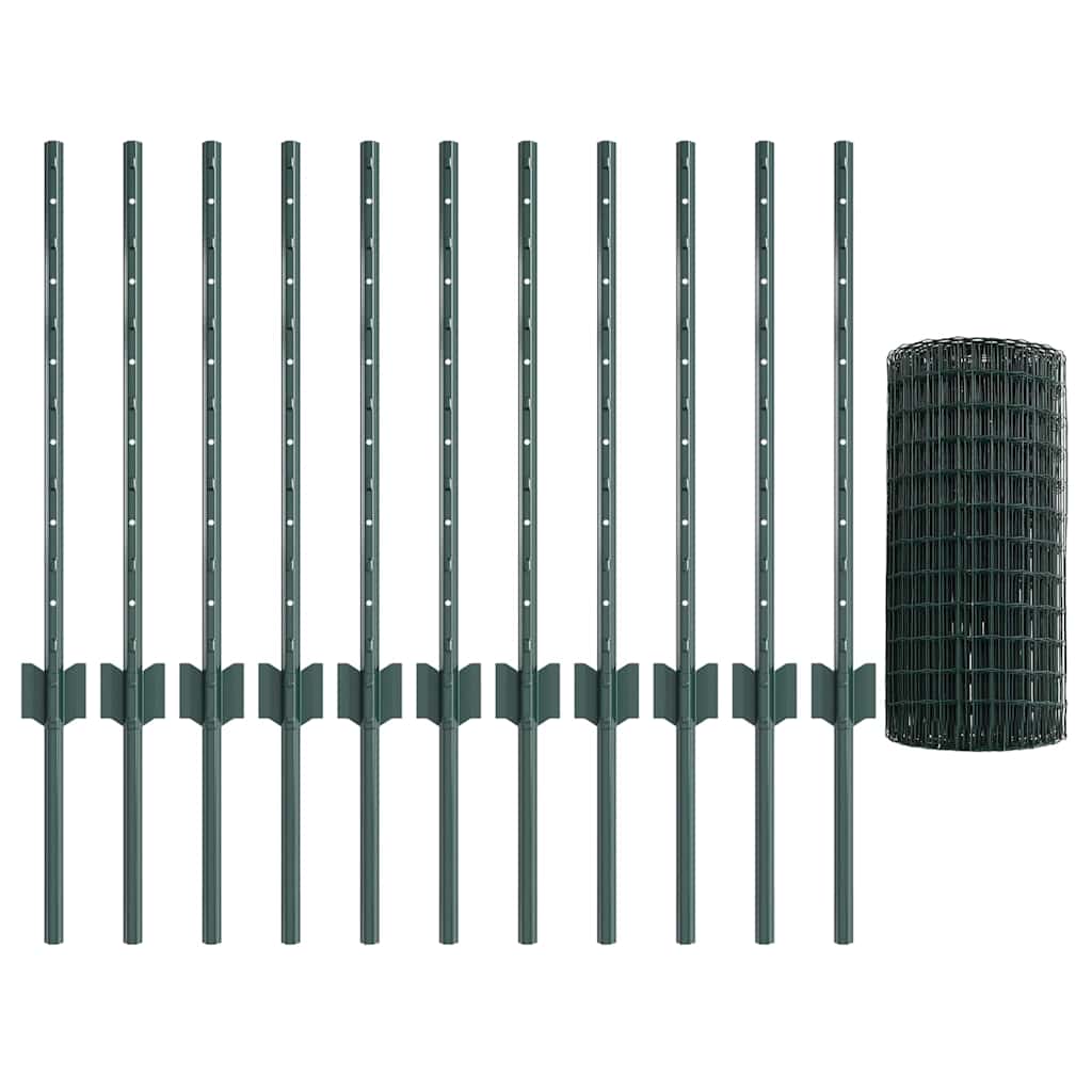 Zavarena žičana ograda 25 x 0,6 m (Š x V) Čelik premazan PVC-om