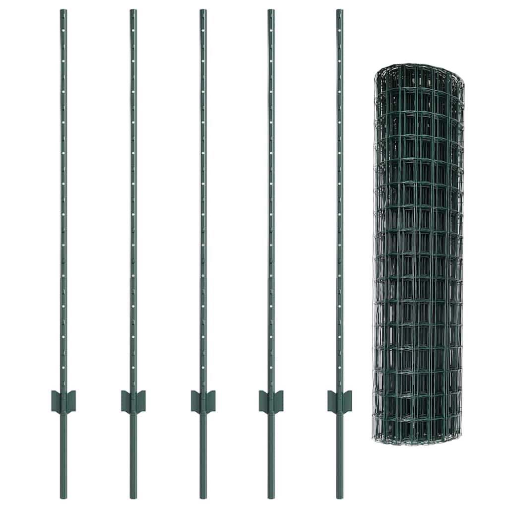 Zavarena žičana ograda 10 x 1,2 m (Š x V) Čelik premazan PVC-om