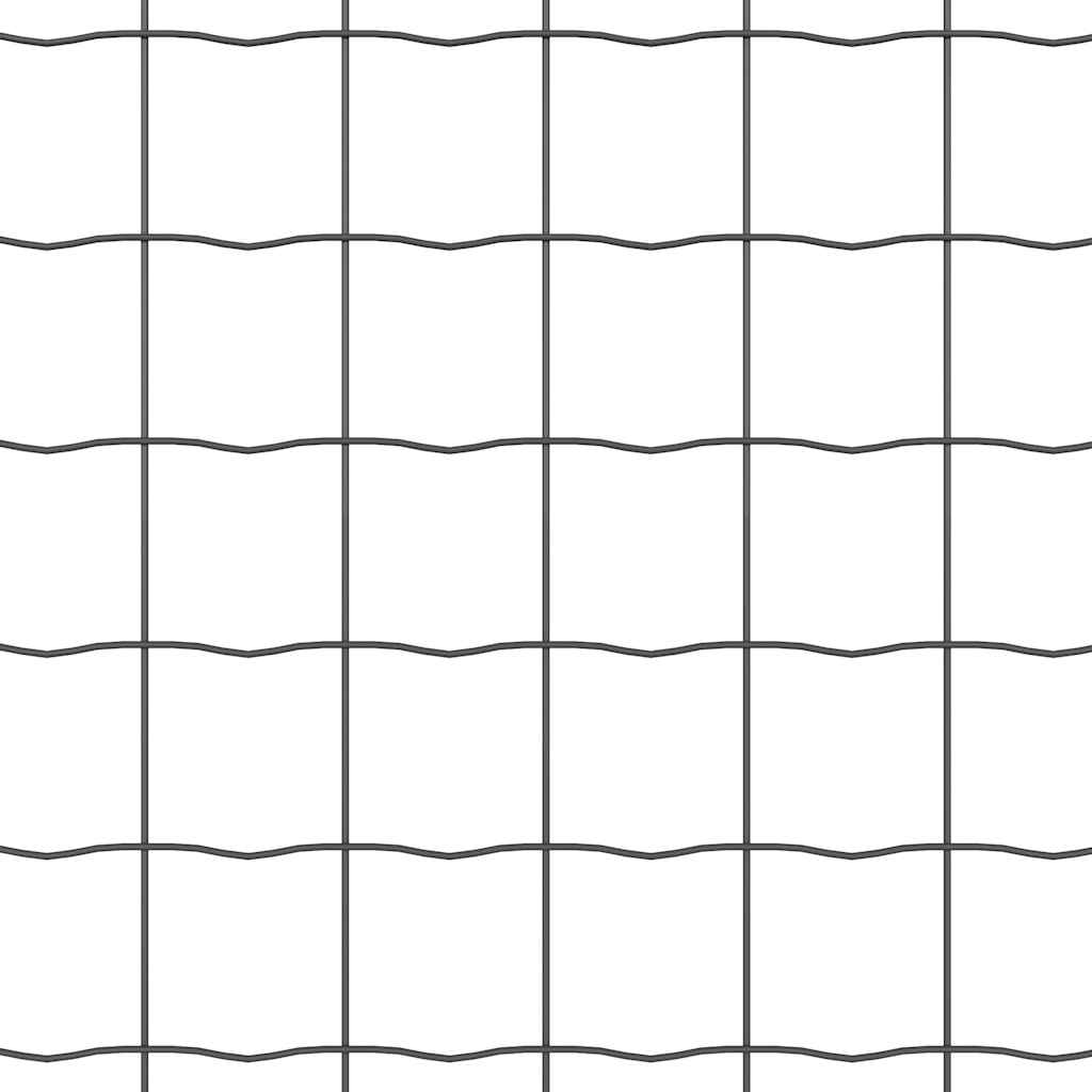 Zavarena žičana ograda 10 x 1,4 m (Š x V) Čelik premazan PVC-om