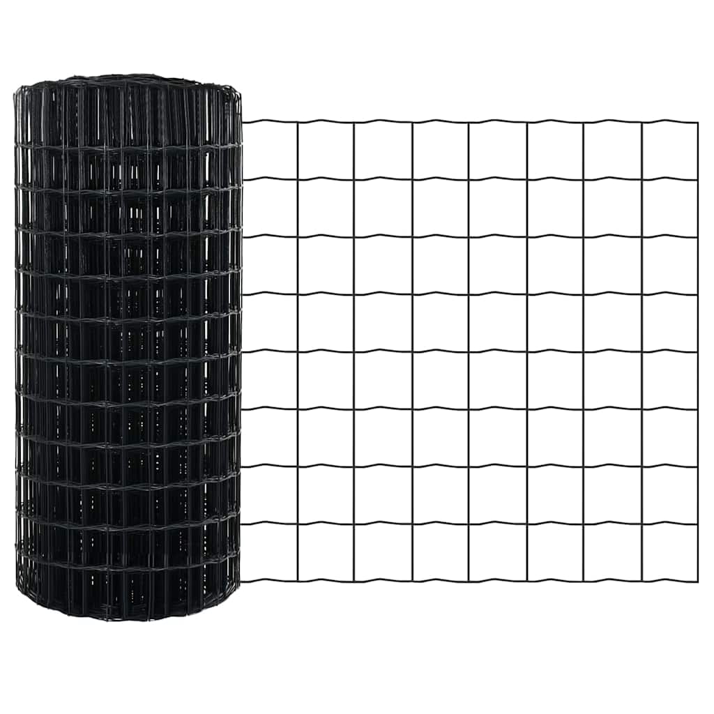 Zavarena žičana ograda 25 x 0,8 m (Š x V) Čelik premazan PVC-om