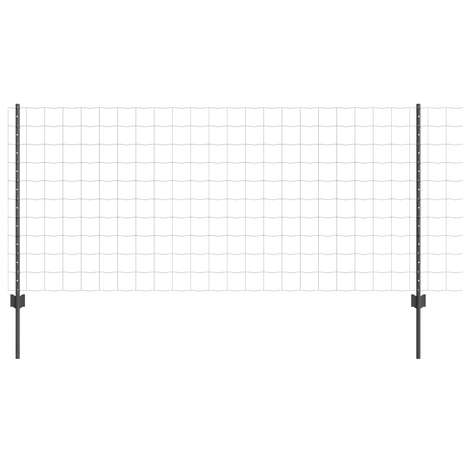 Zavarena žičana ograda 25 x 1 m (Š x V) Čelik premazan PVC-om