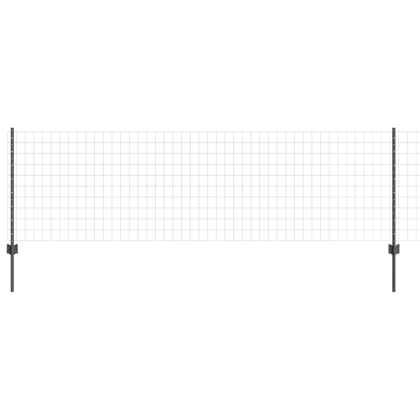 Zavarena žičana ograda 25 x 0,8 m (Š x V) Čelik premazan PVC-om