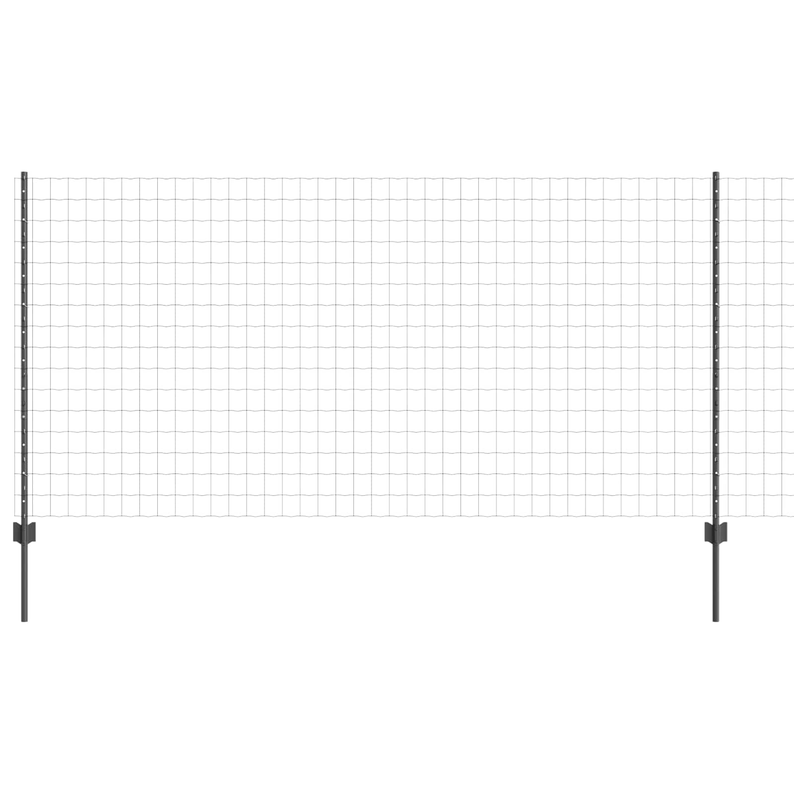 Zavarena žičana ograda 25 x 1,2 m (Š x V) Čelik premazan PVC-om