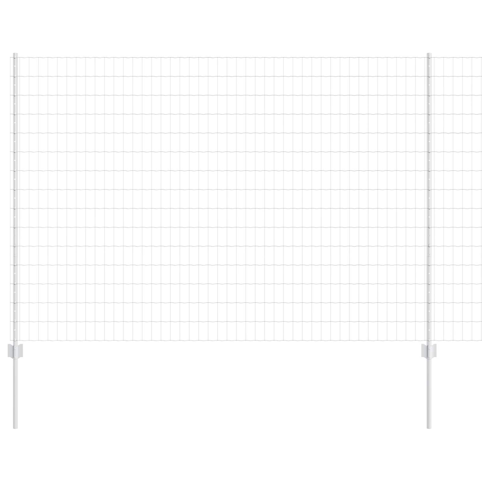 Zavarena žičana ograda 10 x 1,6 m (Š x V) Vruće pocinčani čelik