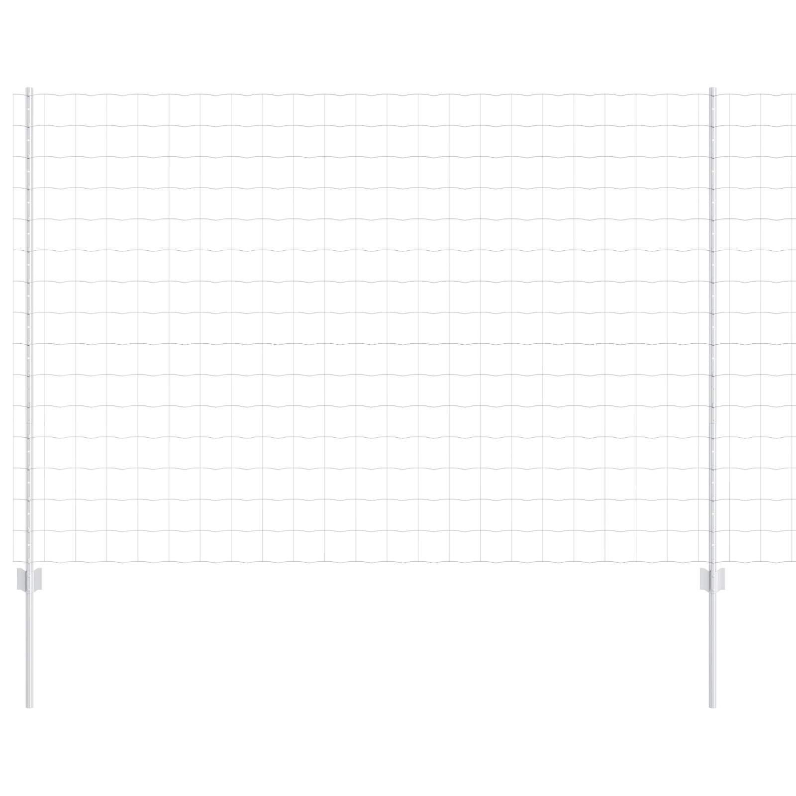 Zavarena žičana ograda 10 x 1,6 m (Š x V) Vruće pocinčani čelik