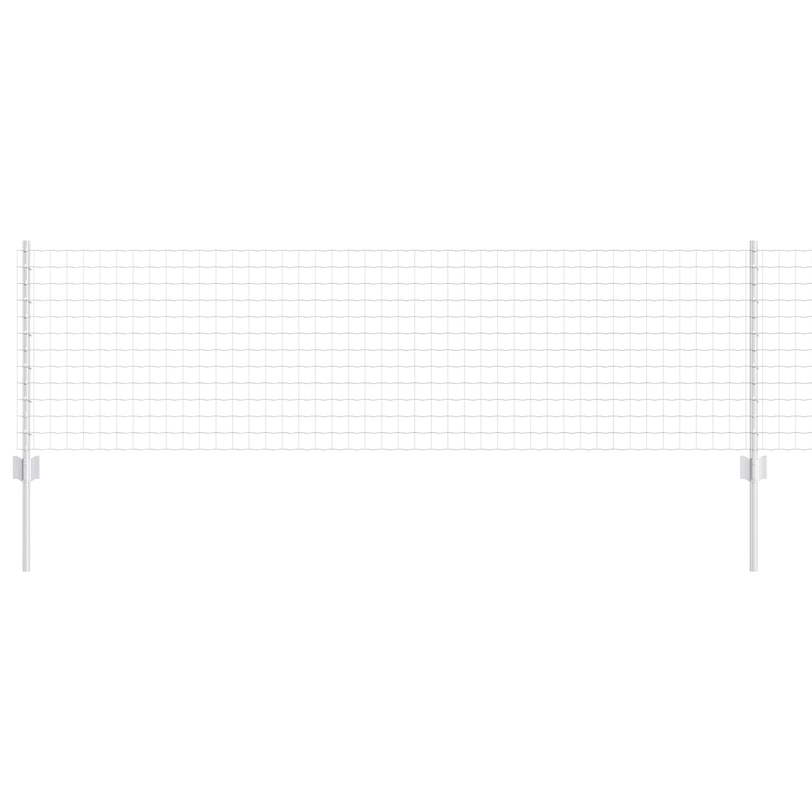Zavarena žičana ograda 25 x 0,6 m (Š x V) Vruće pocinčani čelik