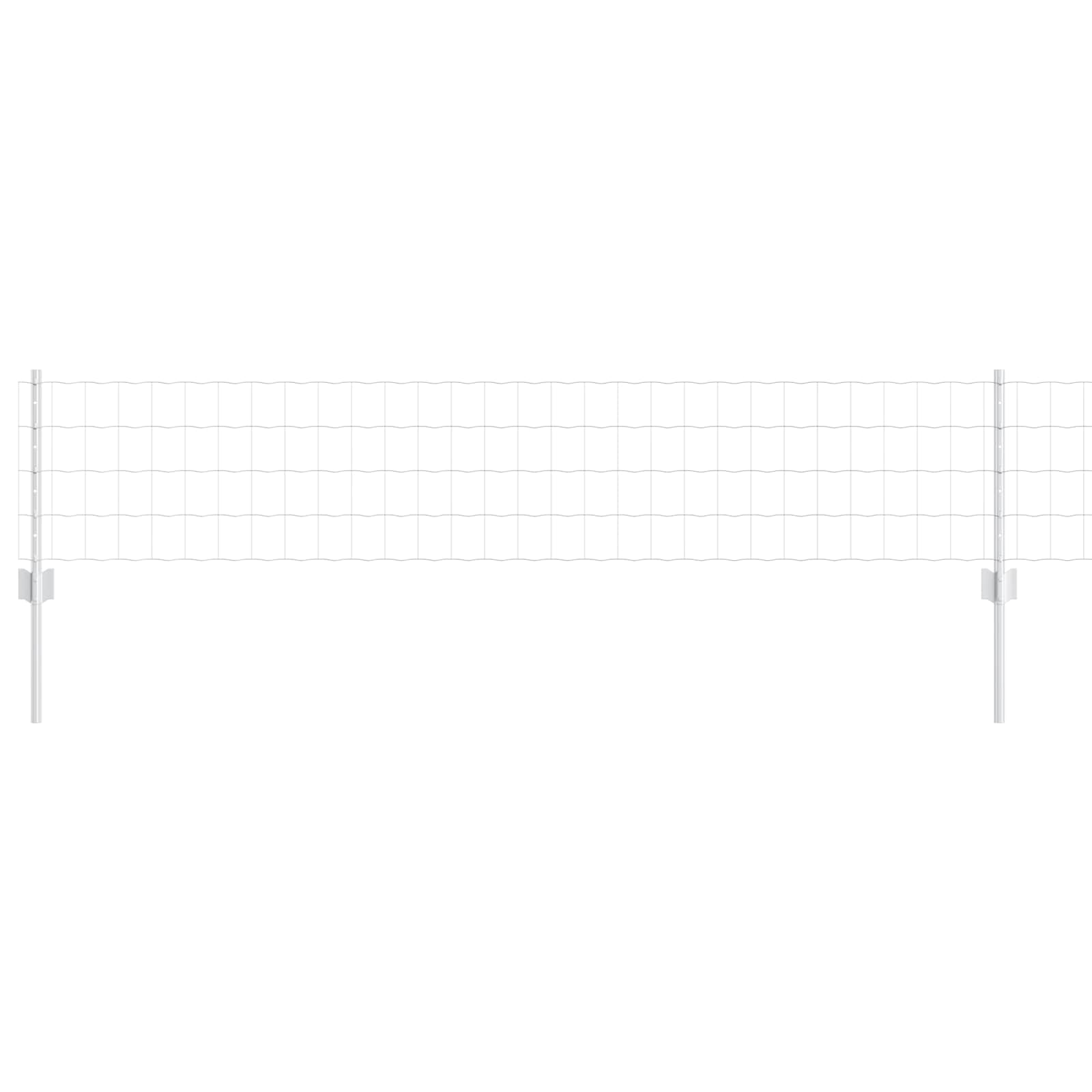 Zavarena žičana ograda 50 x 0,4 m (Š x V) Vruće pocinčani čelik