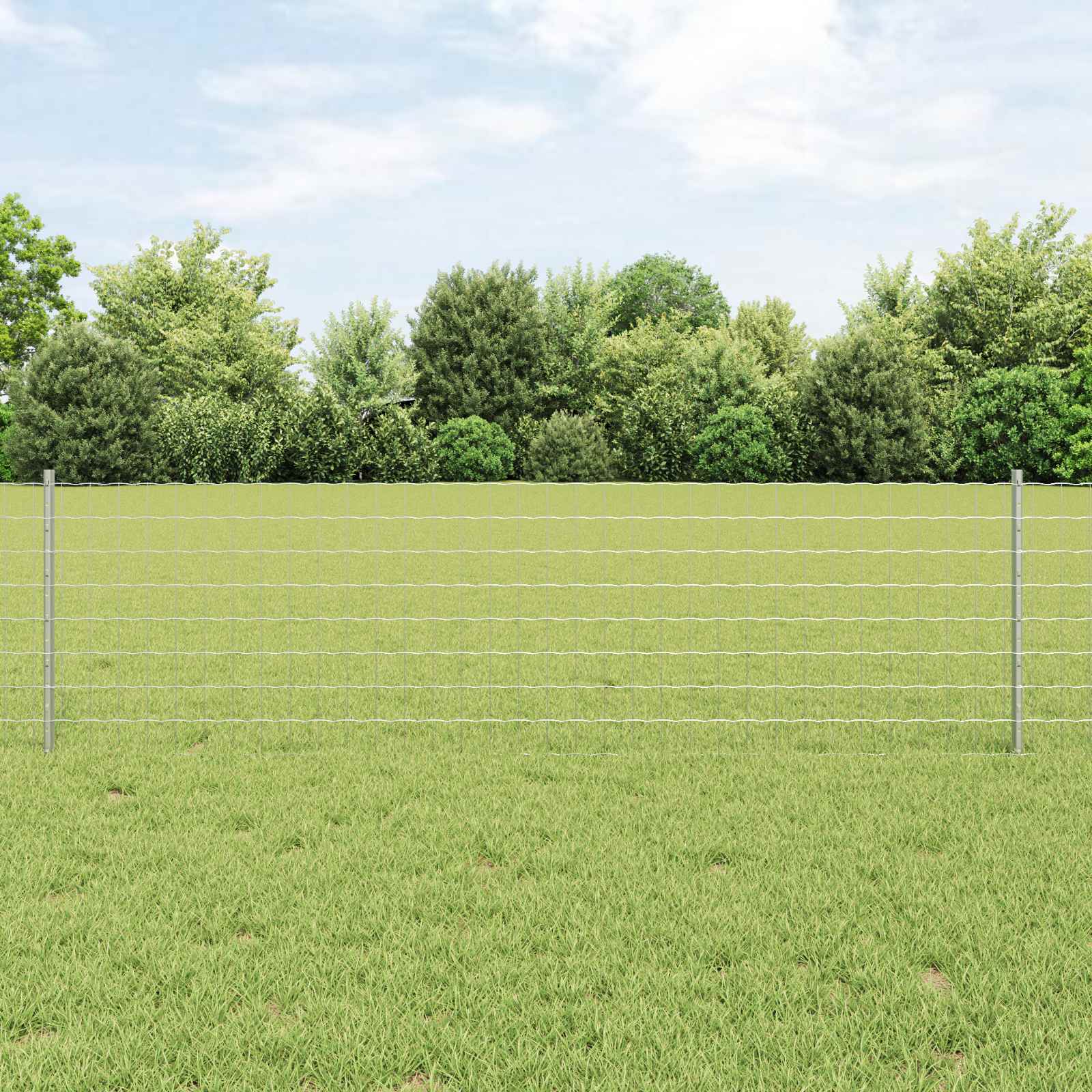 Zavarena žičana ograda 25 x 0,6 m (Š x V) Vruće pocinčani čelik