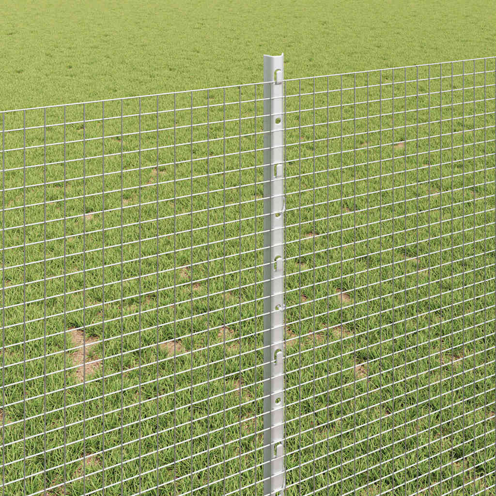 Zavarena žičana ograda s postom 25 x 1 m Vruće pocinčani čelik
