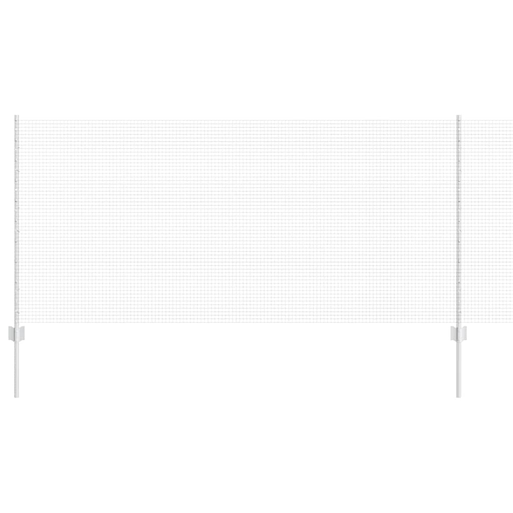 Zavarena žičana ograda s postom 50 x 1 m Vruće pocinčani čelik