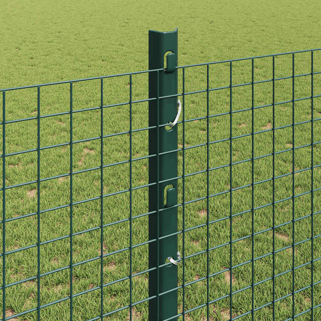 Zavarena žičana ograda s postom 10 x 1,2 m Zelena Mreža