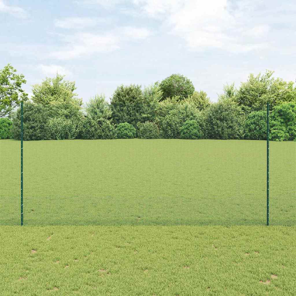 Zavarena žičana ograda s postom 25 x 1,6 m (Š x V)