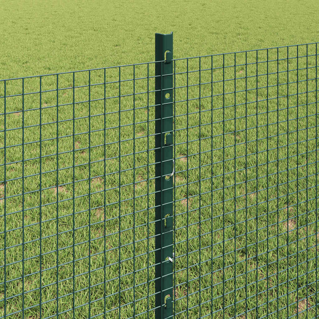 Zavarena žičana ograda s postom 50 x 0,8 m Zelena Mreža