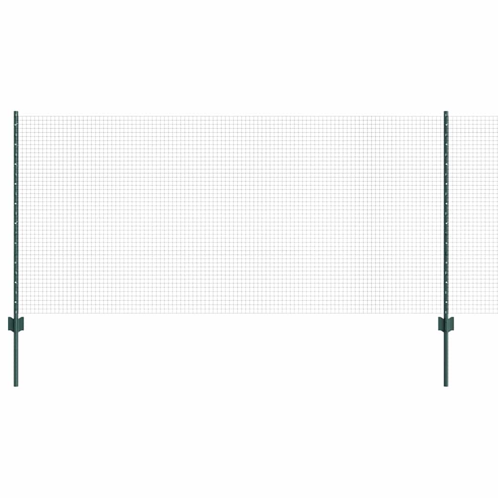 Zavarena žičana ograda s postom 50 x 1 m Čelik premazan PVC-om