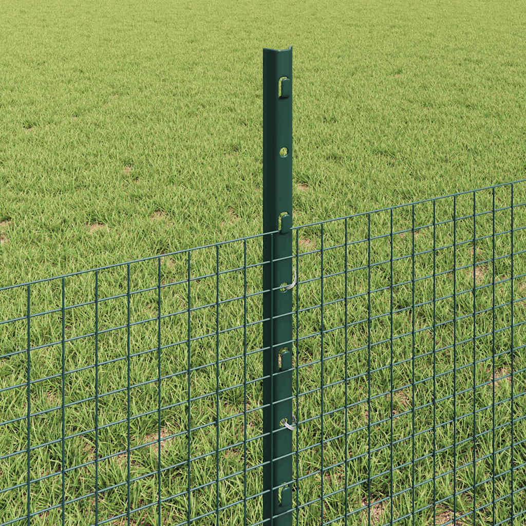 Zavarena žičana ograda s postom 100 x 0,5 m Zelena Mreža