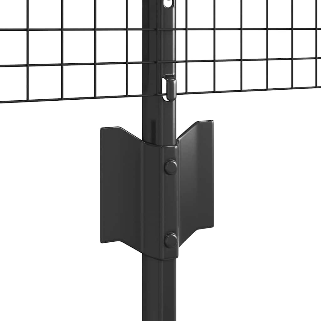 Zavarena žičana ograda s postom 50 x 0,5 m (Š x V)