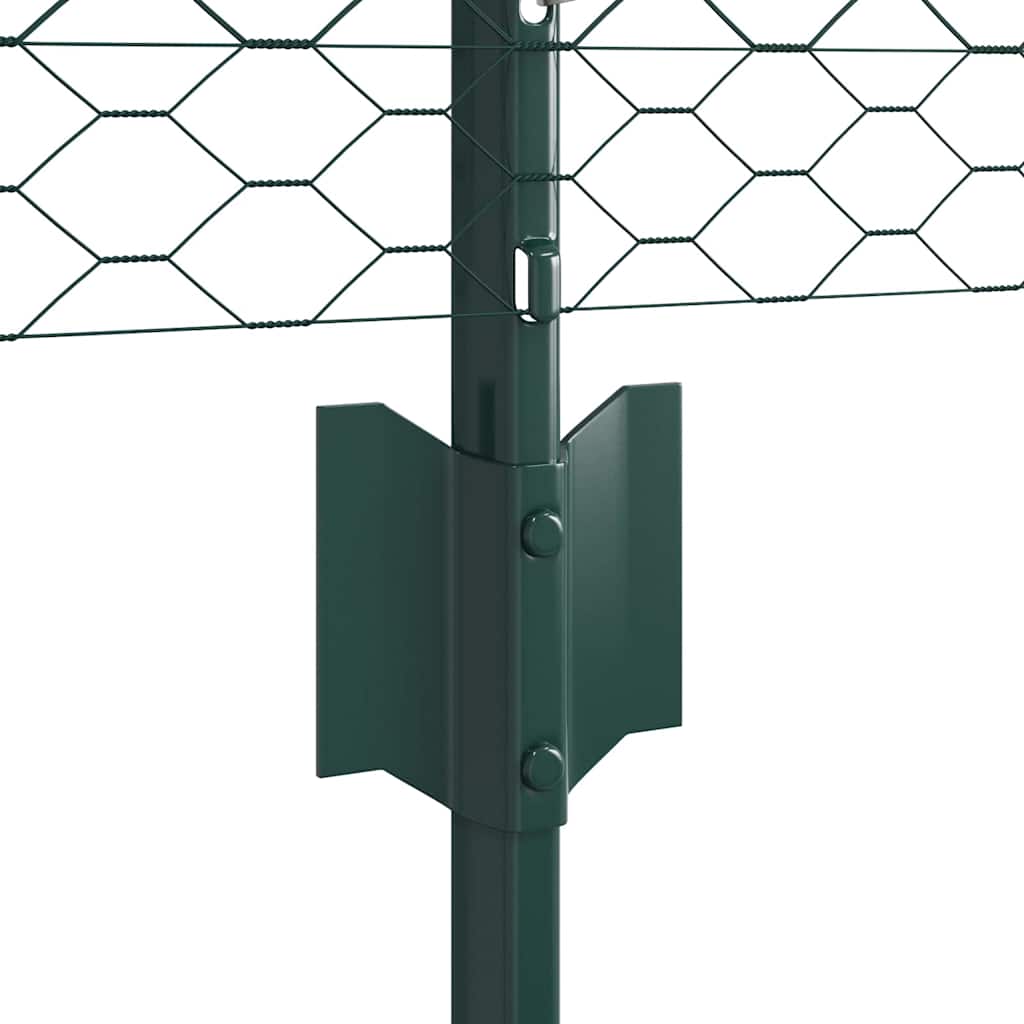 Zavarena žičana ograda 10 x 0,5 m (Š x V) Čelik premazan PVC-om