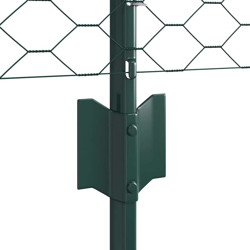 Zavarena žičana ograda 10 x 0,5 m (Š x V) Čelik premazan PVC-om
