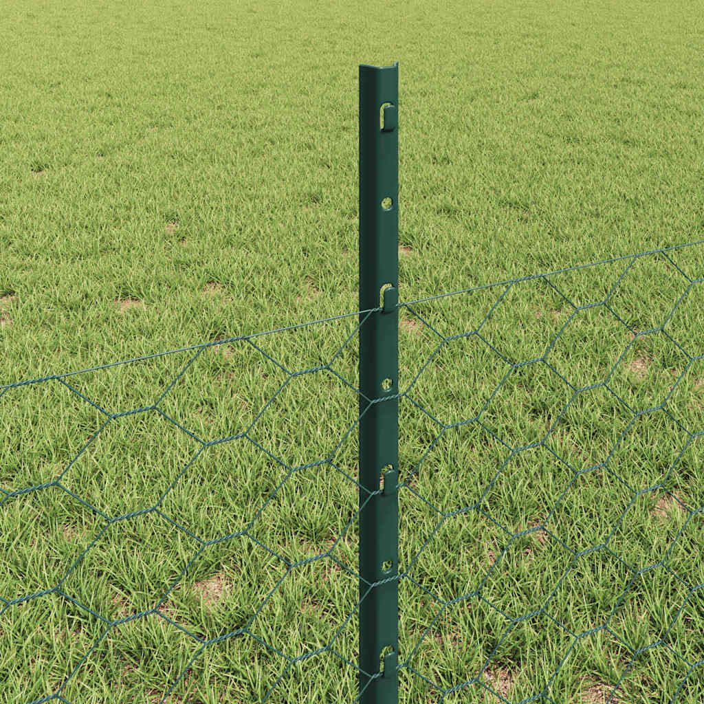 Zavarena žičana ograda 10 x 0,5 m (Š x V) Čelik premazan PVC-om