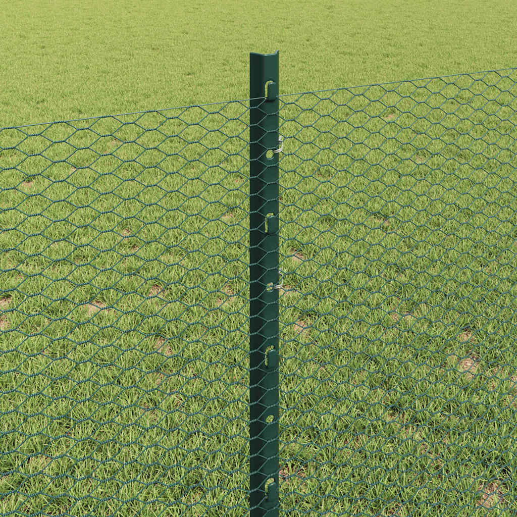 Zavarena žičana ograda 10 x 0,8 m (Š x V) Čelik premazan PVC-om