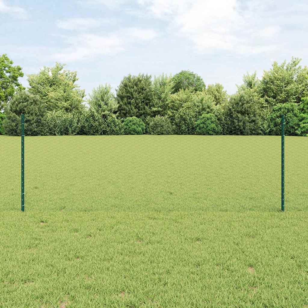 Zavarena žičana ograda 10 x 0,8 m (Š x V) Čelik premazan PVC-om