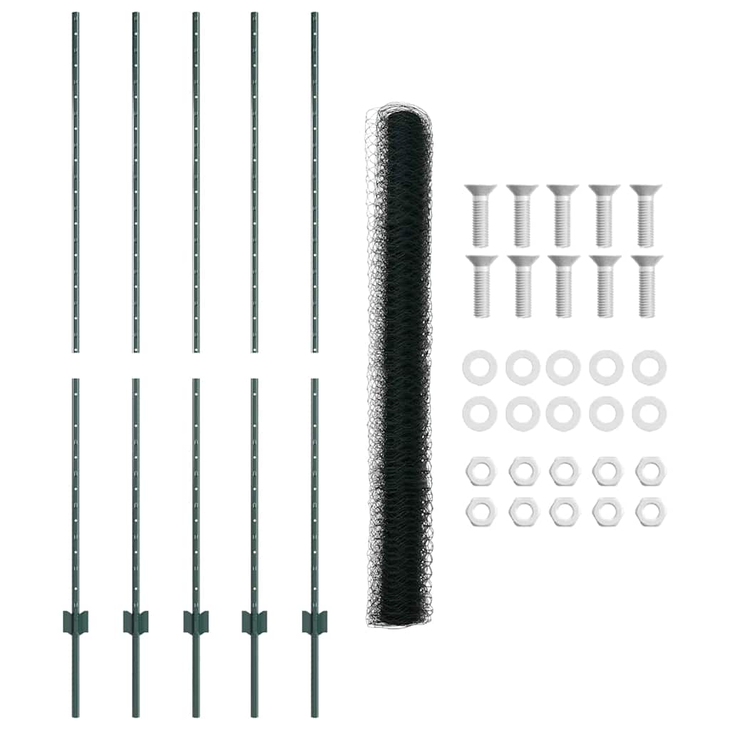 Zavarena žičana ograda 10 x 1,5 m (Š x V) Čelik premazan PVC-om