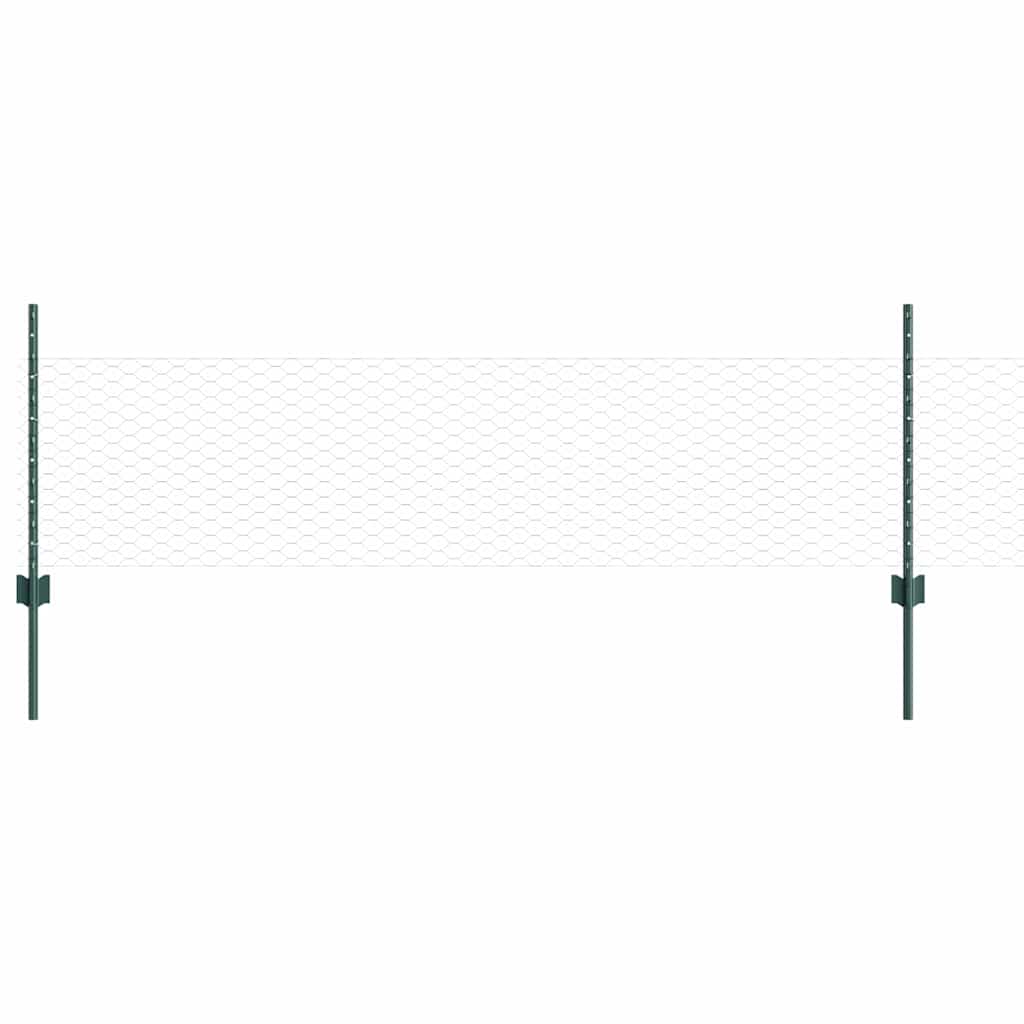 Zavarena žičana ograda 25 x 0,5 m (Š x V) Čelik premazan PVC-om