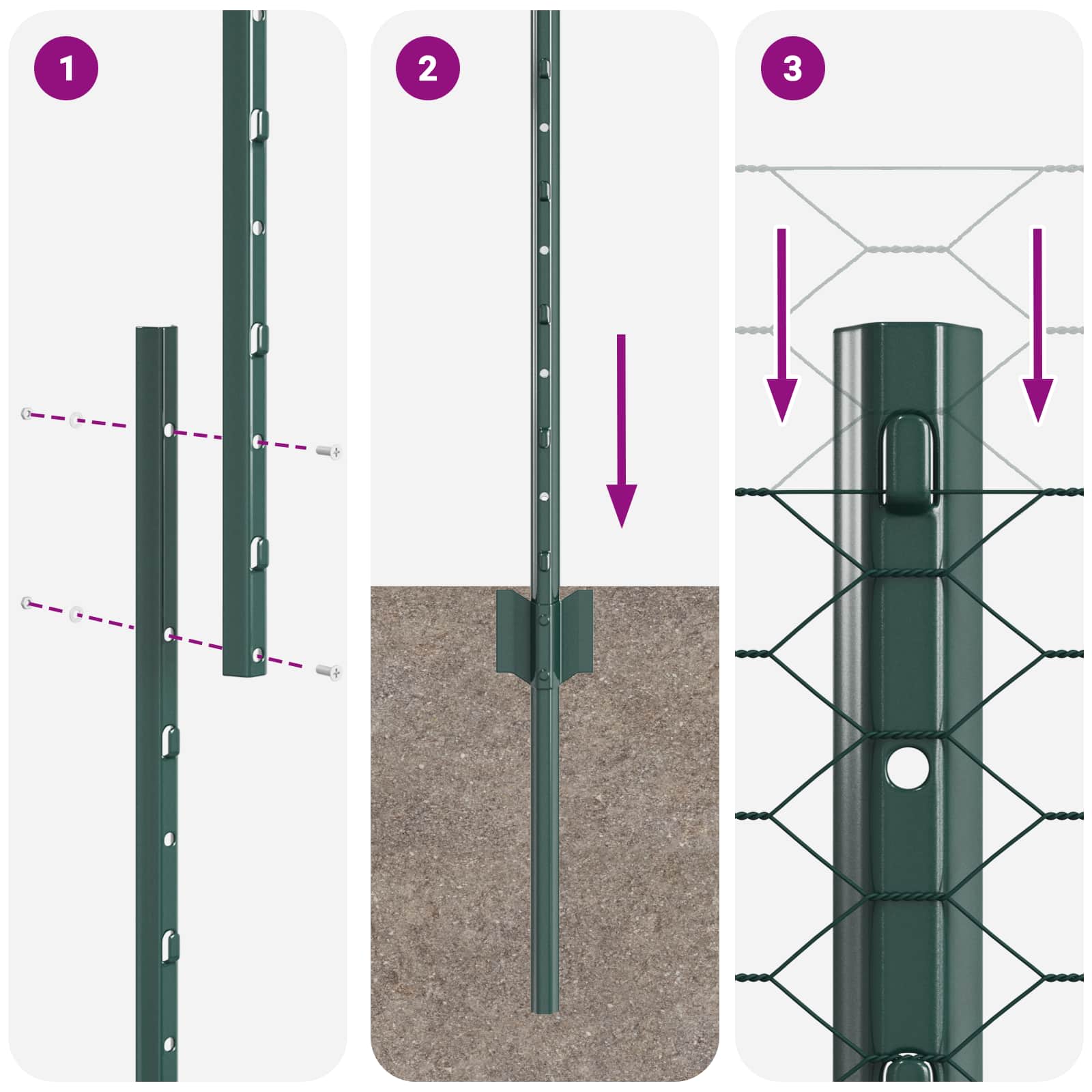Zavarena žičana ograda 25 x 1 m (Š x V) Čelik premazan PVC-om