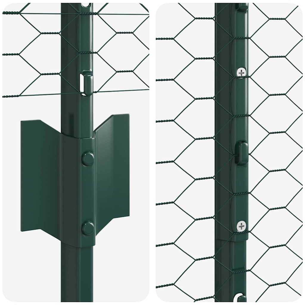 Zavarena žičana ograda 25 x 1,6 m (Š x V) Čelik premazan PVC-om