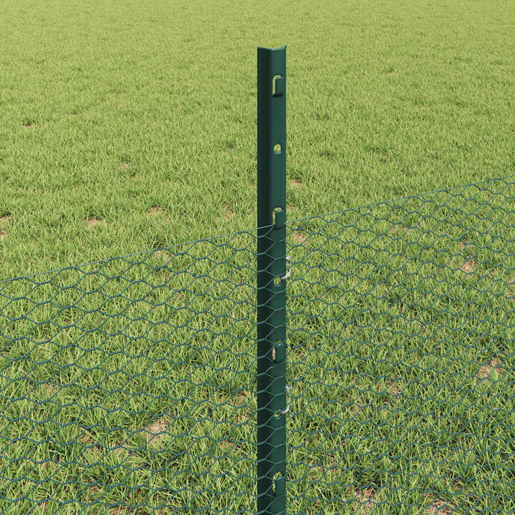 Zavarena žičana ograda 50 x 0,5 m (Š x V) Čelik premazan PVC-om