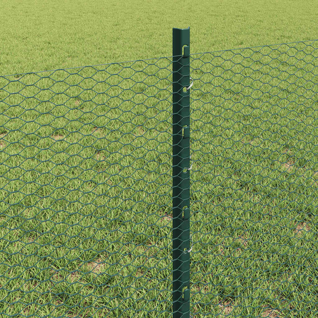 Zavarena žičana ograda 50 x 0,6 m (Š x V) Čelik premazan PVC-om