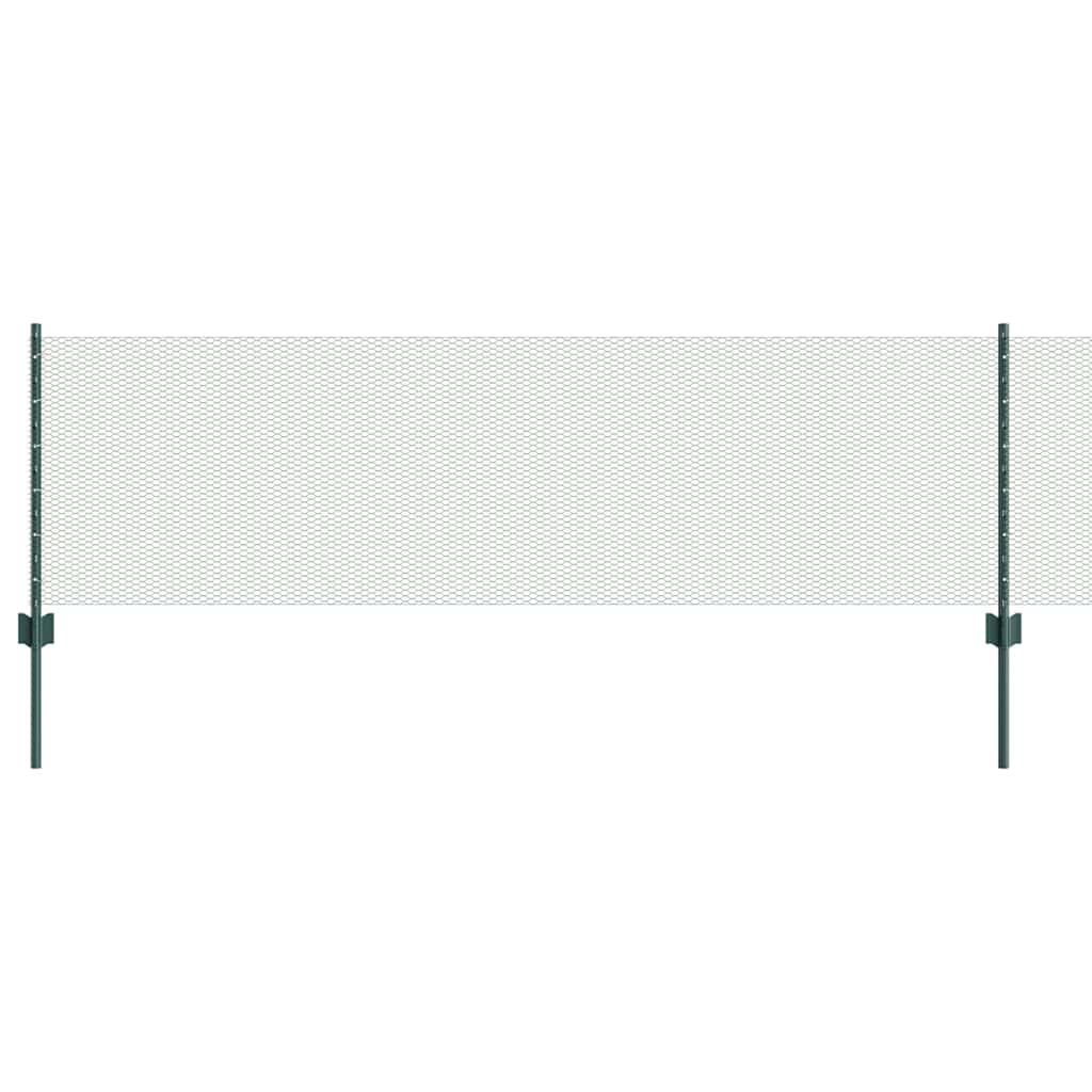 Zavarena žičana ograda 50 x 0,6 m (Š x V) Čelik premazan PVC-om